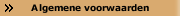 Algemene voorwaarden